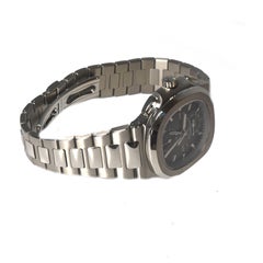 Patek Philippe Nautilus Travel Time Chronograph Stainless Steel Watch 59901A-001