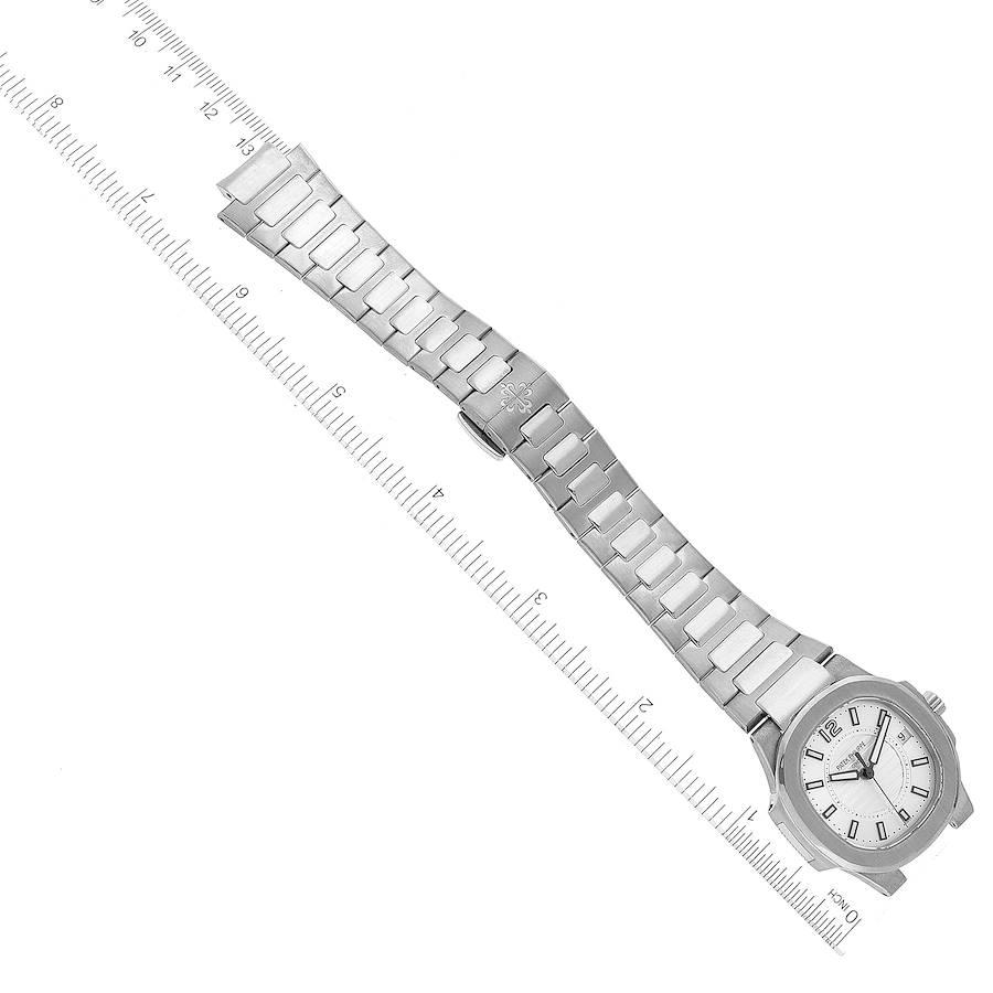 Patek Philippe Nautilus White Gold Silver Dial Ladies Watch 7011 3