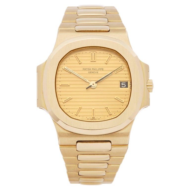 patek philippe nautilus 3800 gold