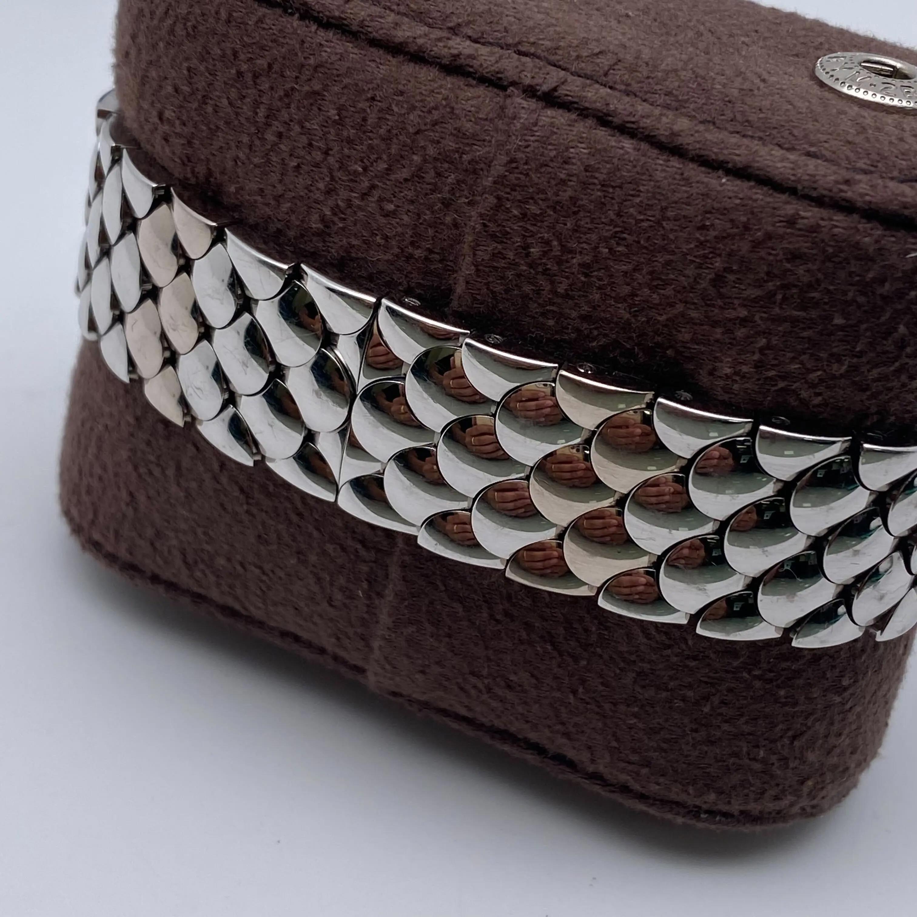 Patek Philippe Neptune 25 mm, oro bianco 18 carati, quadrante con diamanti 4872/3G-001 in vendita 3