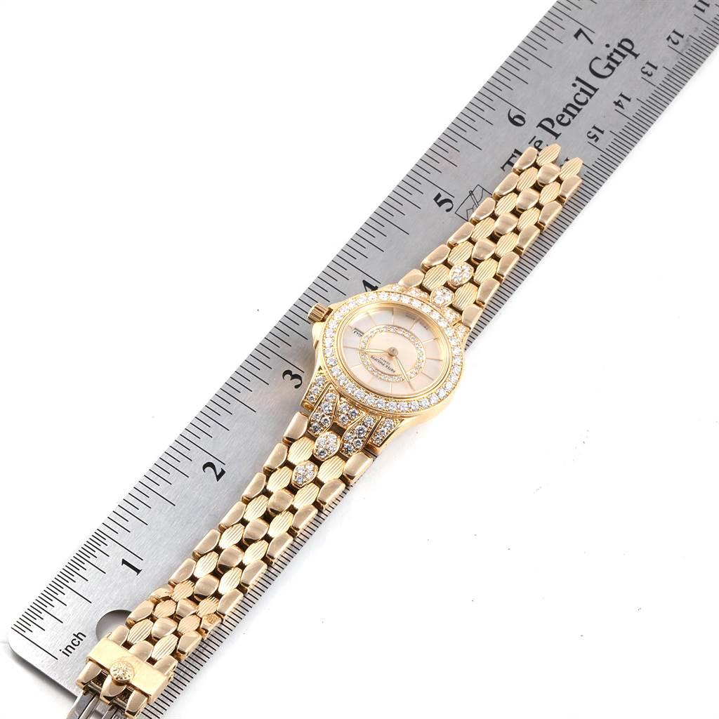 Patek Philippe Neptune Yellow Gold Diamond Ladies Watch 4881-120 For Sale 6