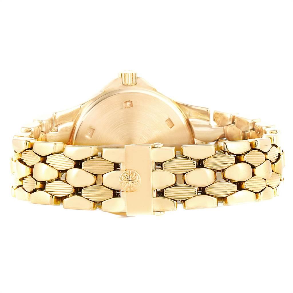 Patek Philippe Neptune Yellow Gold Diamond Ladies Watch 4881-120 For Sale 5