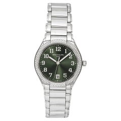 Olivgrüner Edelstahl-Diamant-Twenty-4 7300/1200A-011 Damen von Patek Philippe