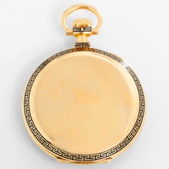 Patek Philippe Open Face 18K Yellow Gold Pocket Watch