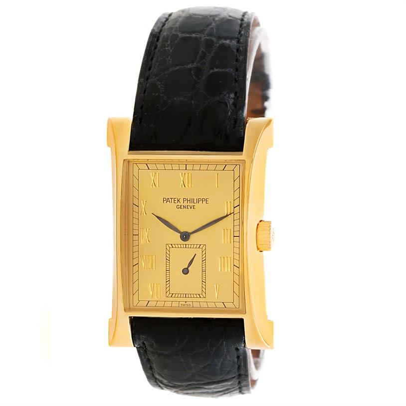 Patek Philippe Pagoda 18 Karat Yellow Gold Limited Edition Watch 5500J ...