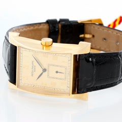 Patek Philippe Pagoda 18 Karat Yellow Gold Men's Manual Winding Watch 5500J-001