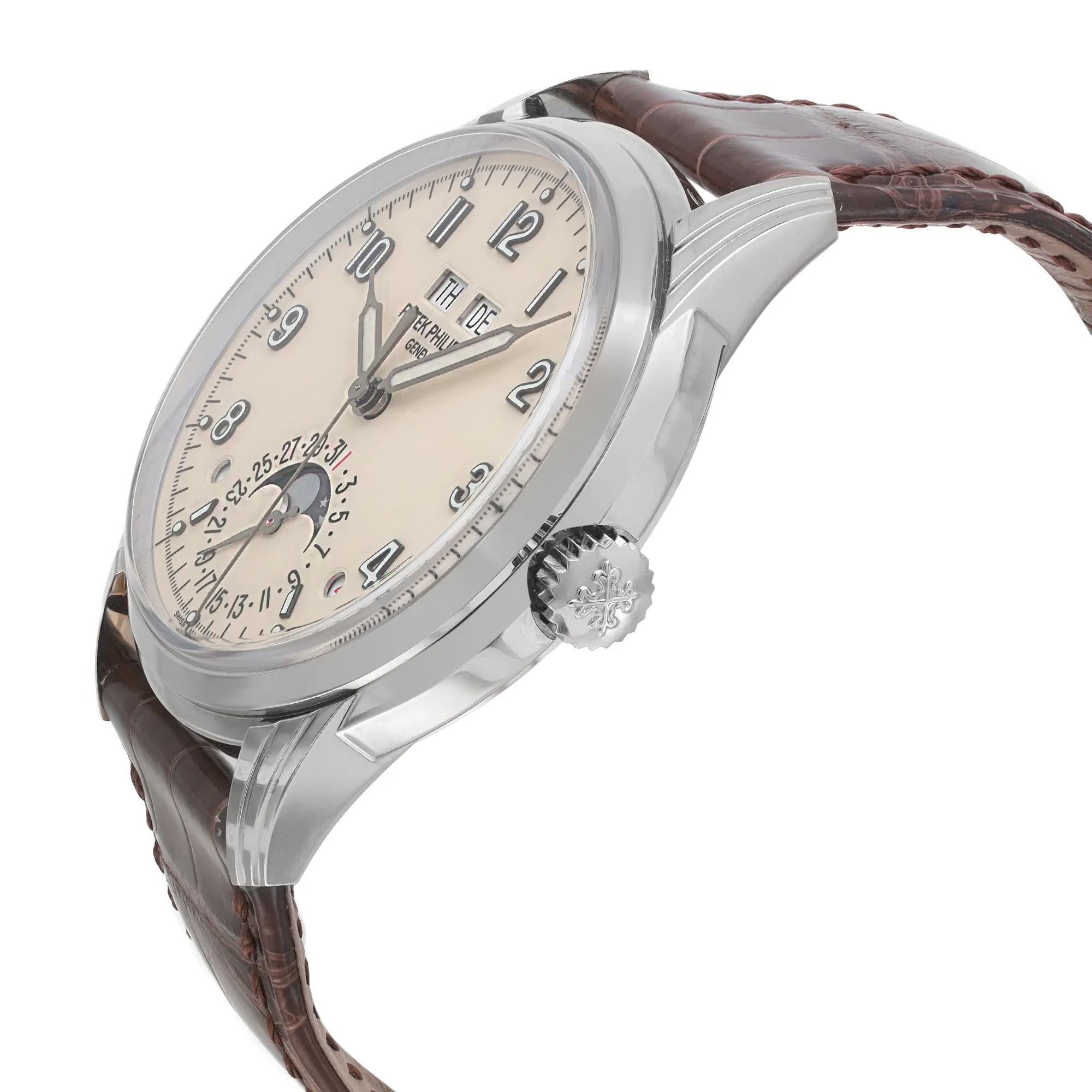 Pre-owned, like-new condition. 2020 papers. Comes with an original box and a full paper set. Retails for $101,100 USD.

General Information
Department: Men
Style: Luxury
Model Name: Perpetual Calendar
Model Number: 5320G-001
Country/Region of