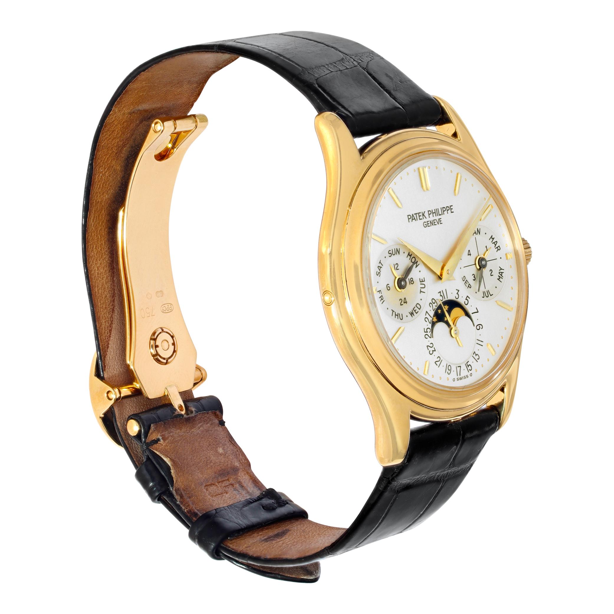 Patek Philippe Perpetual Calendar 36mm 3940 In Excellent Condition In Surfside, FL