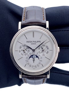 Patek Philippe Perpetual Calendar 5139G Gray Dial Mens Watch Box Papers