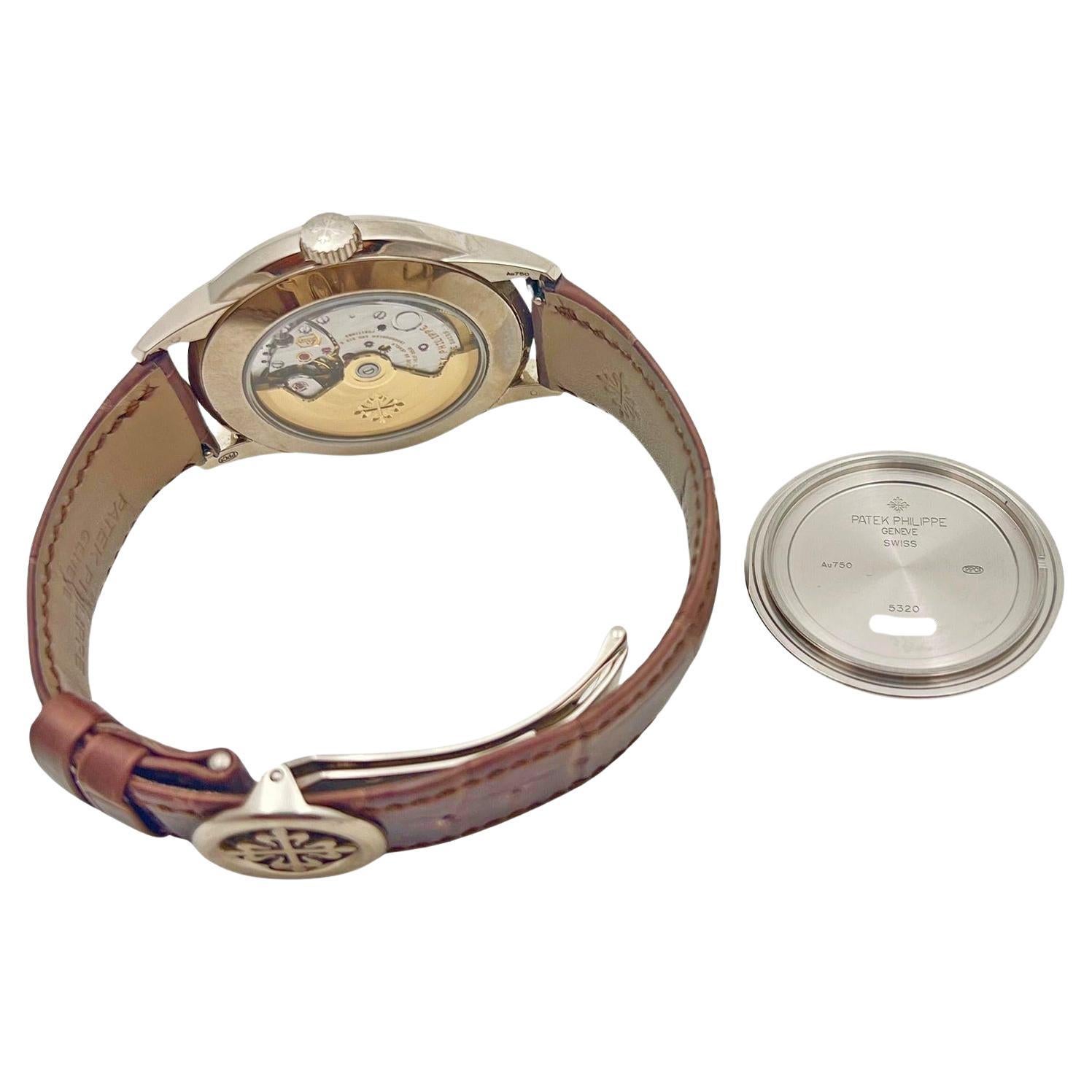 Patek Philippe Perpetual Calendar Weißgold Ref. 5320G-011 für Damen oder Herren