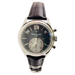 Patek Philippe Platinum Annual Cal Chron 5960p-001 Watch