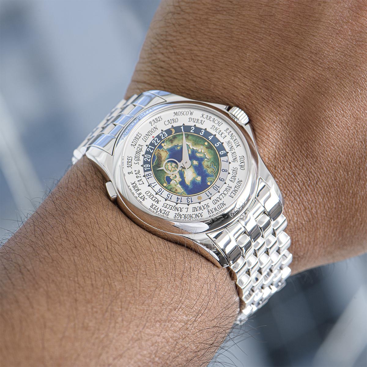 Patek Philippe Platinum Complications World Time Watch 5131/1P-001 5