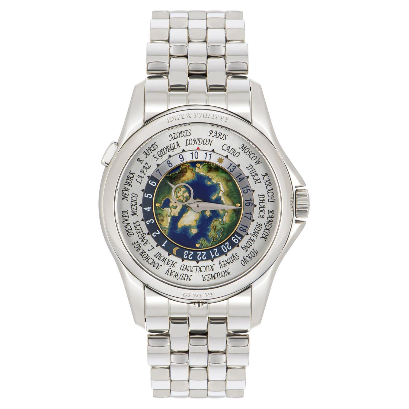 Patek Philippe Platinum Complications World Time Watch 5131/1P-001