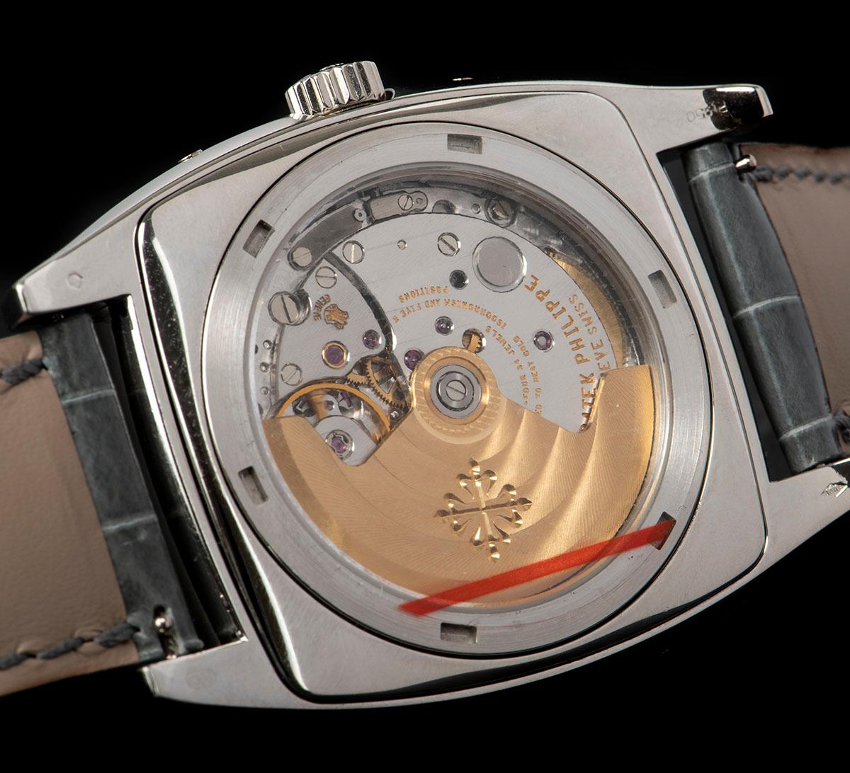 Patek Philippe Platinum Gondolo Annual Calendar Automatic Wristwatch Ref 5135P 2