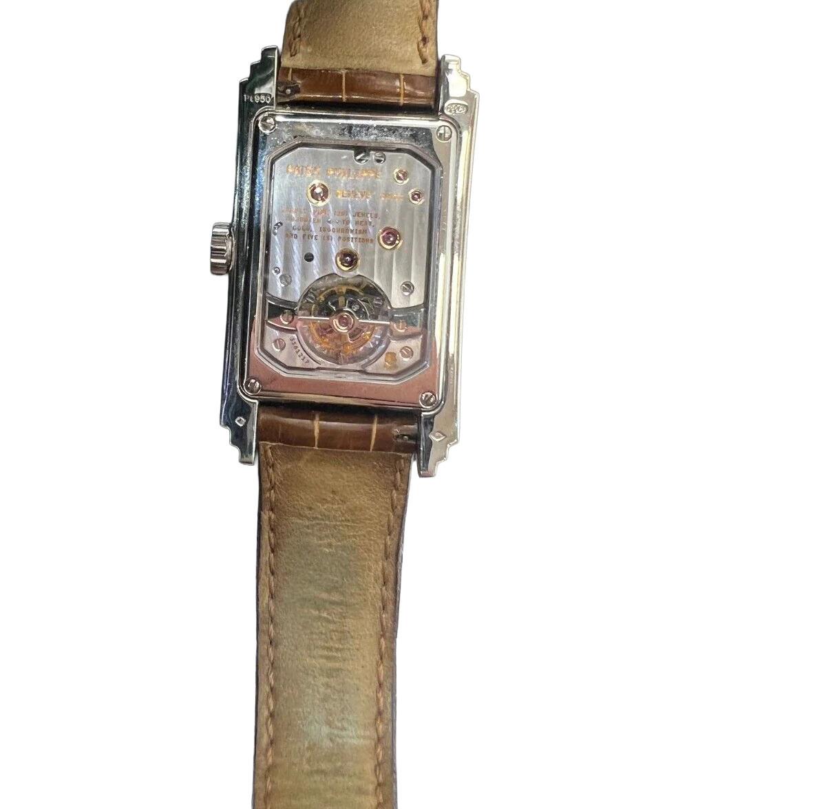 Orologio da uomo Patek Philippe Platinum Gondolo Salmon - 5101P In condizioni Nuovo in vendita a New York, NY