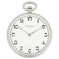 Antique Patek Philippe Platinum Pocket Watch for Tiffany & Co