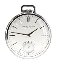 Patek Philippe Platin Taschenuhr aus den 1940er Jahren Hand Made