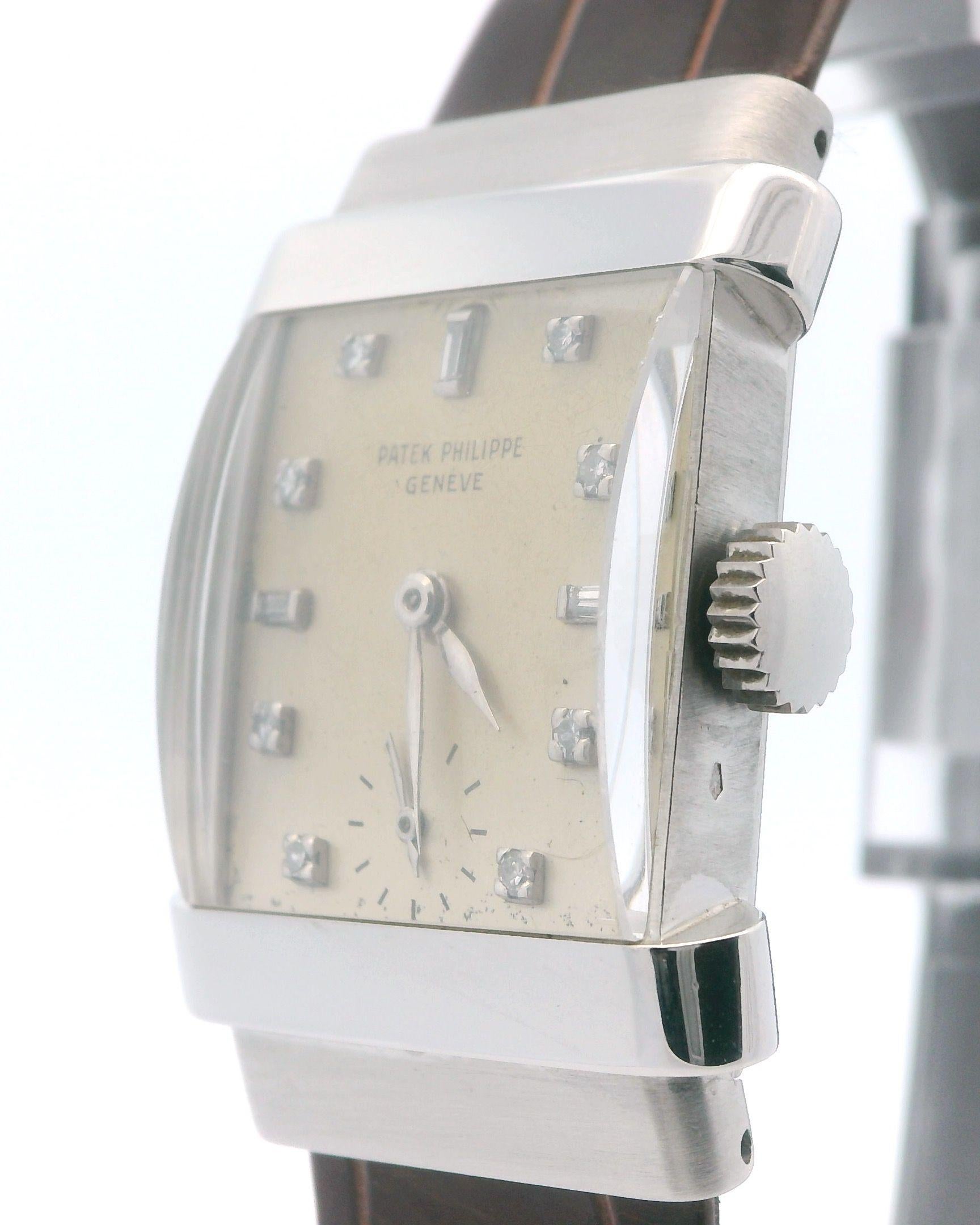 Art Deco Patek Philippe platinum 