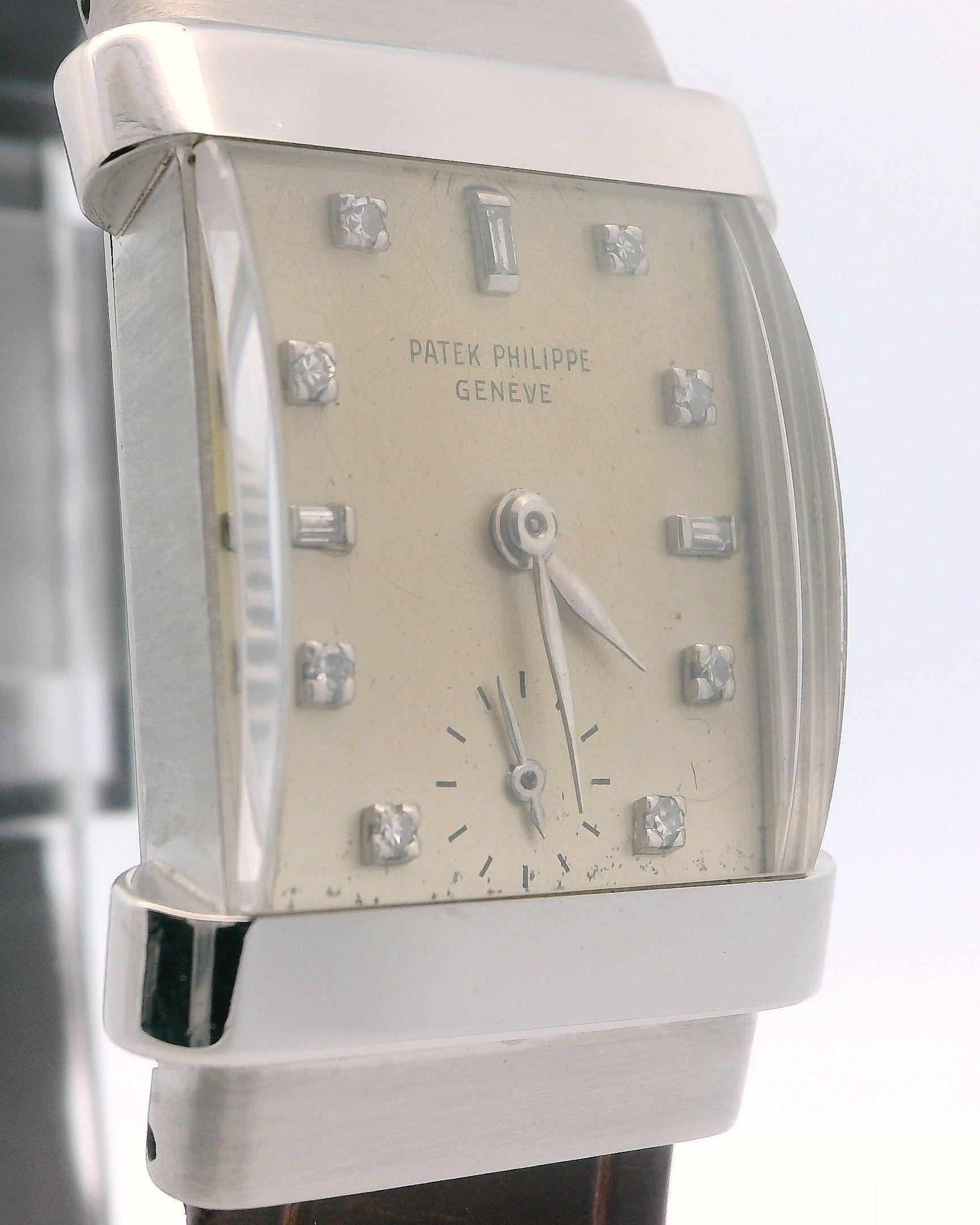 Women's or Men's Patek Philippe platinum 