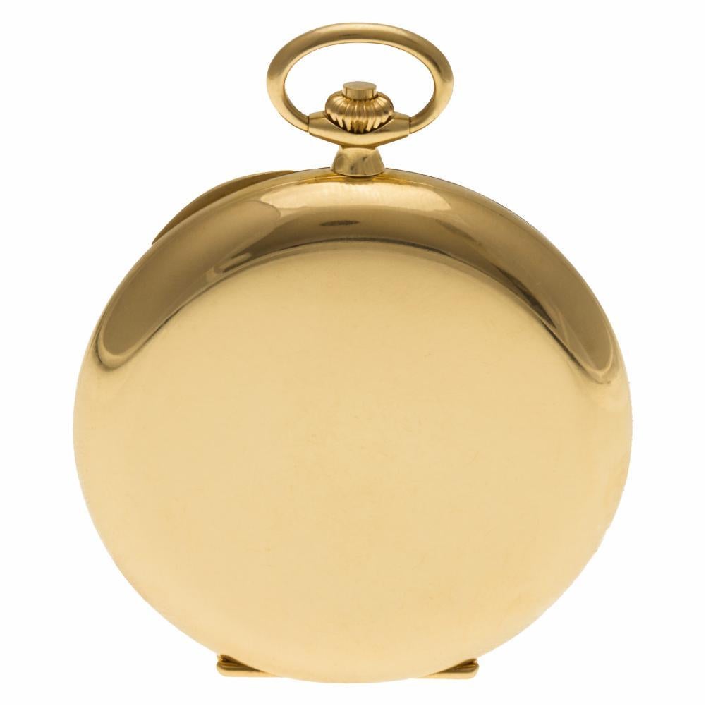 Patek Philippe Pocket Watch 983J-001, Silver Dial, Certified 2