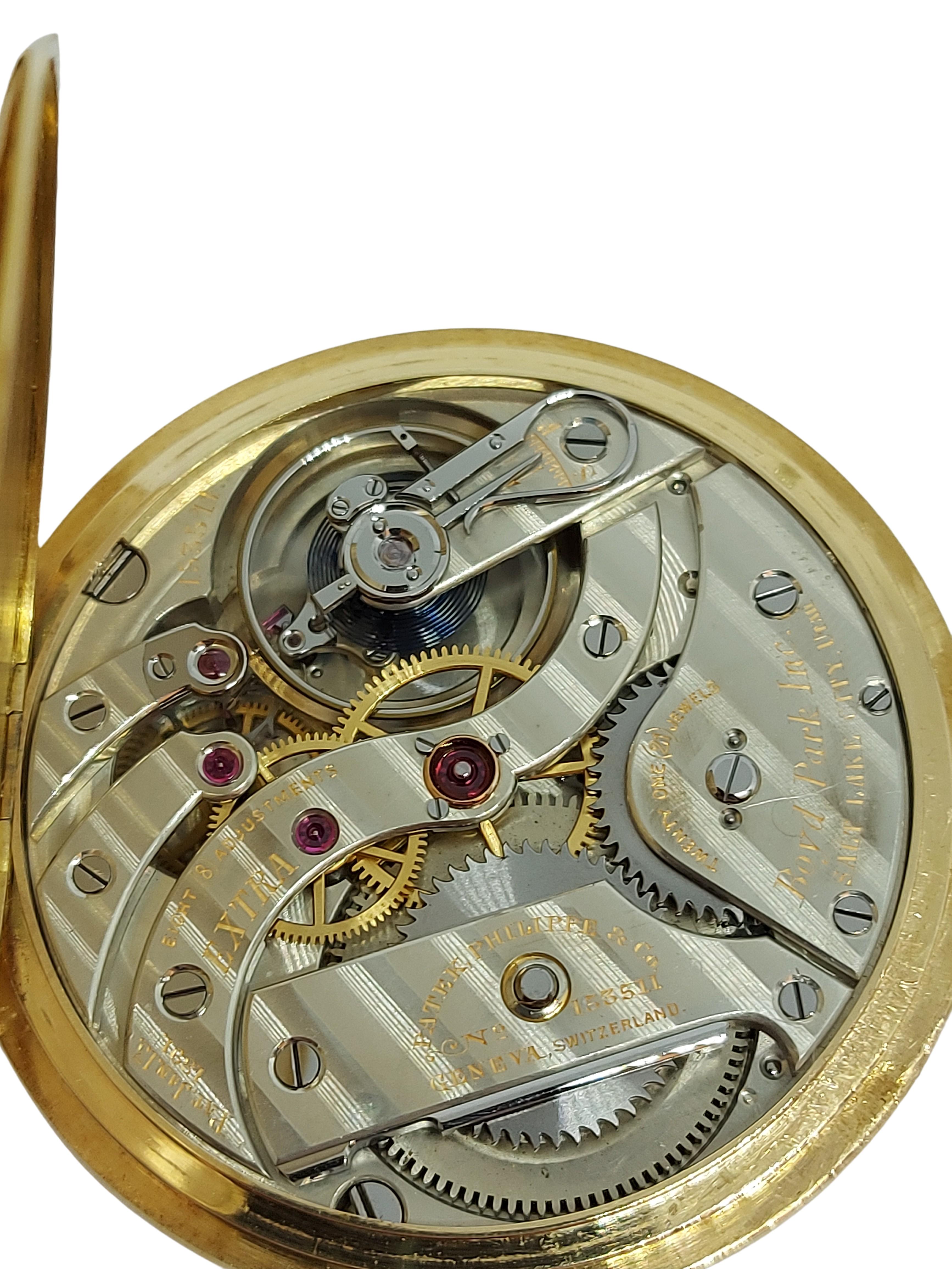 Patek Philippe Pocket Watch, Ca1910, 8 Adjustments Extra Quality Fine Regulation 2