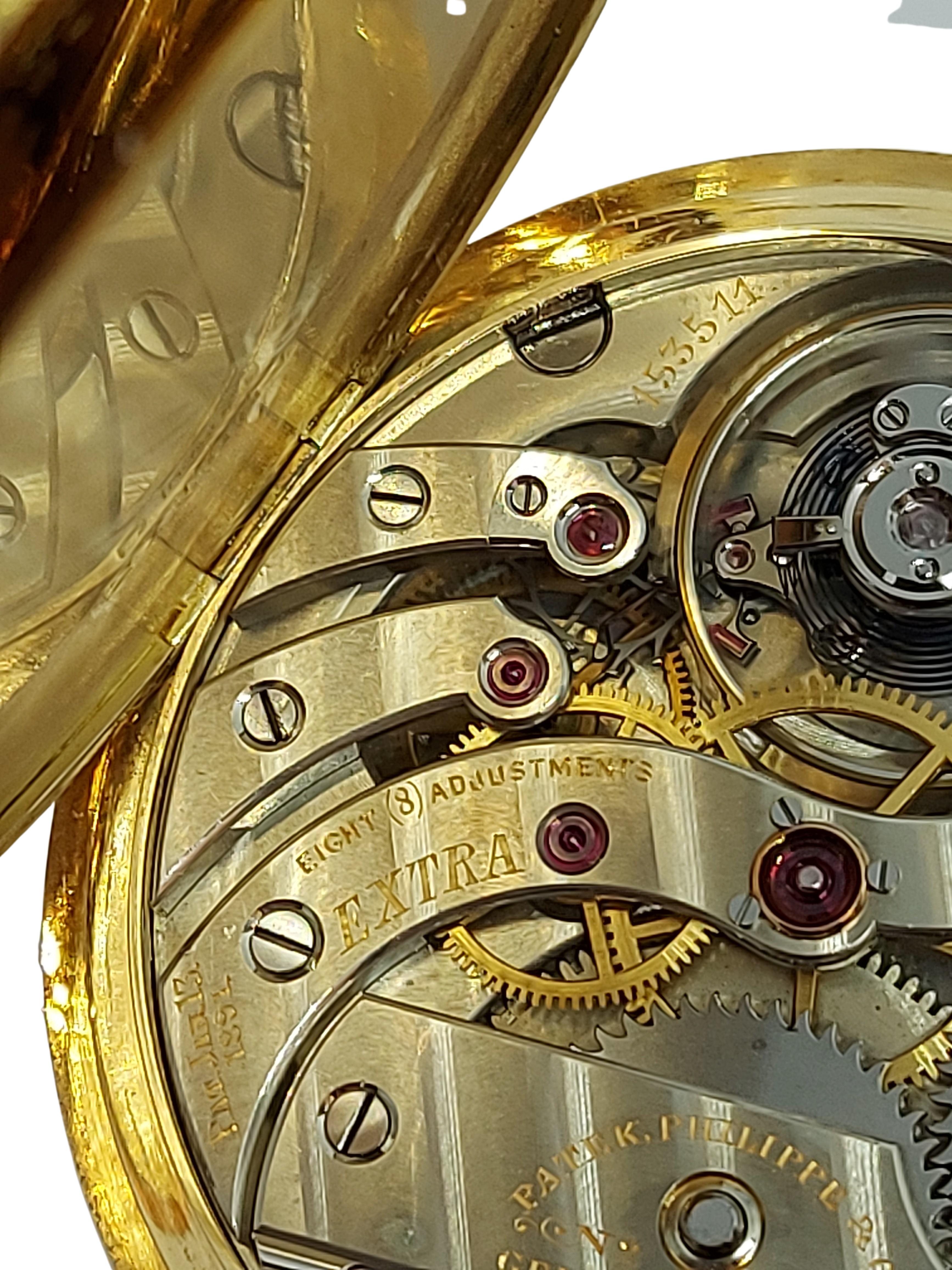 Patek Philippe Pocket Watch, Ca1910, 8 Adjustments Extra Quality Fine Regulation 3