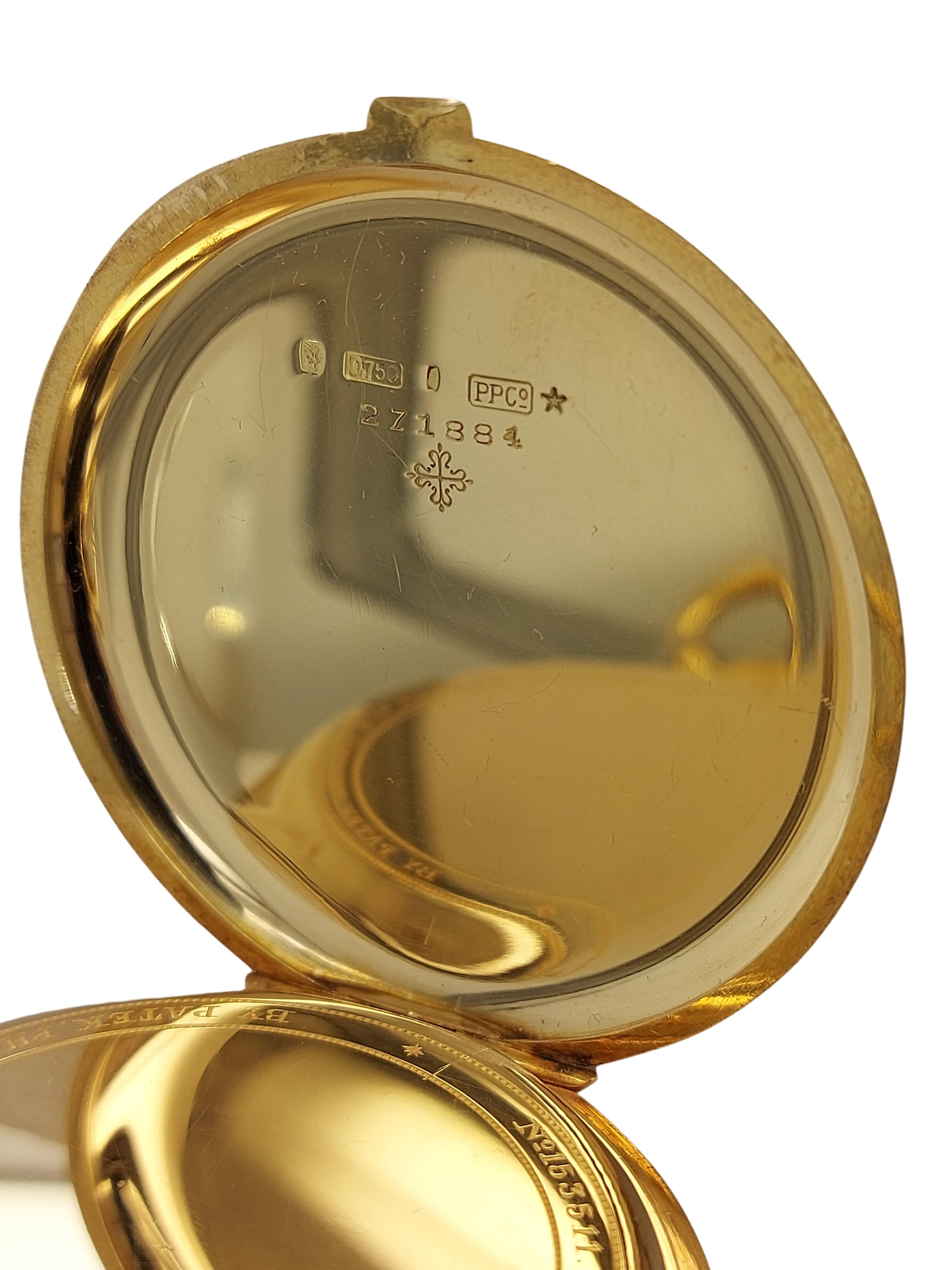 Patek Philippe Pocket Watch, Ca1910, 8 Adjustments Extra Quality Fine Regulation 6