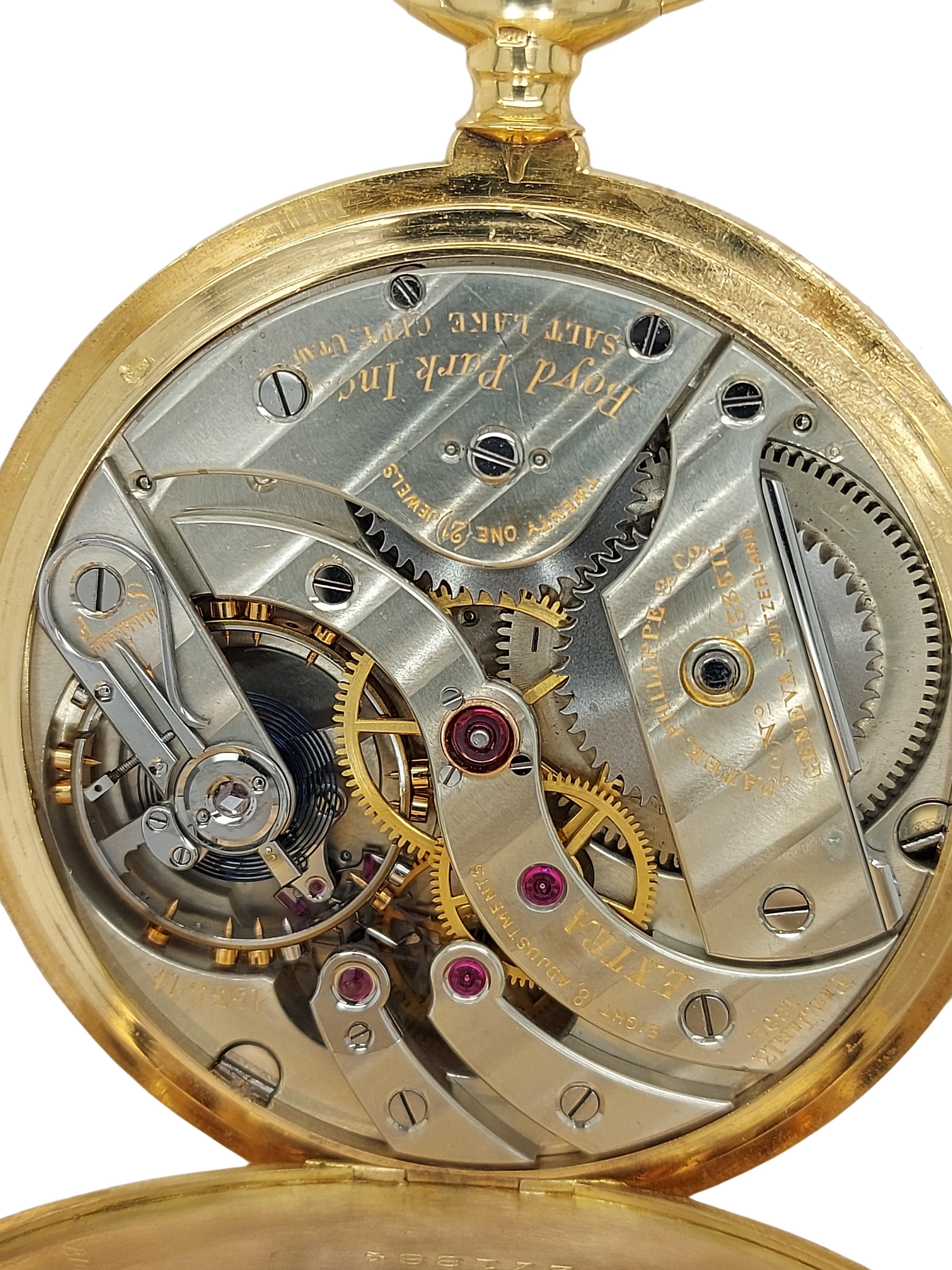 Patek Philippe Pocket Watch, Ca1910, 8 Adjustments Extra Quality Fine Regulation 1