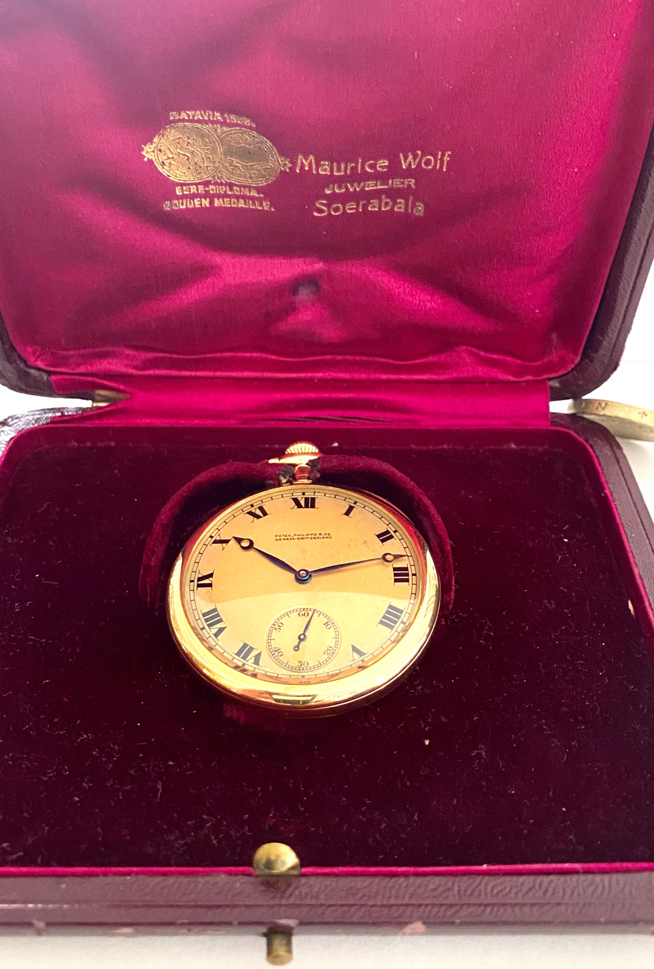 vintage patek philippe pocket watch