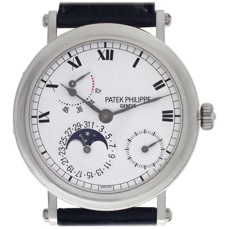 Patek Philippe Power Reserve 5054/P, White Dial, Certified