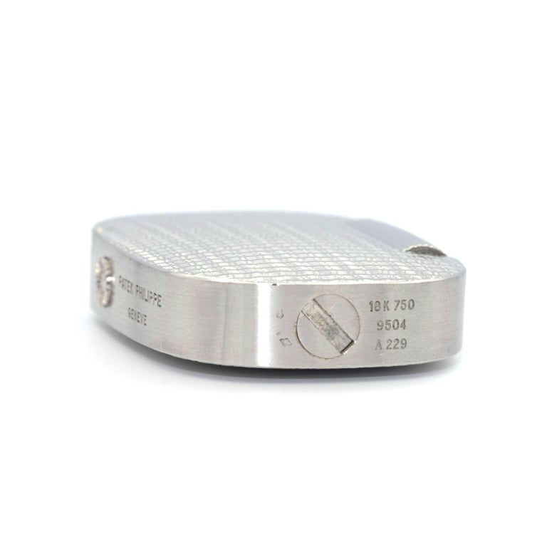 Patek Philippe Rare briquet de collection en or blanc 18 carats