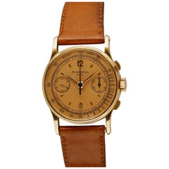 Patek Philippe Ref. 130 Pink Gold Chronograph with Archive, circa 1945