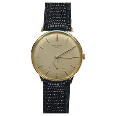 Patek Philippe Ref 3420 Yellow Gold Mechanical Gents Wrist Watch 