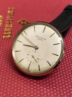 Patek Philippe Ref 3516 18k White Gold Manual Vintage C1964 Mens' Watch + Cert