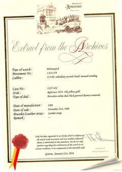 Patek Philippe Ref. 3919 Clous De Paris Bezel 18 Karat Yellow Gold