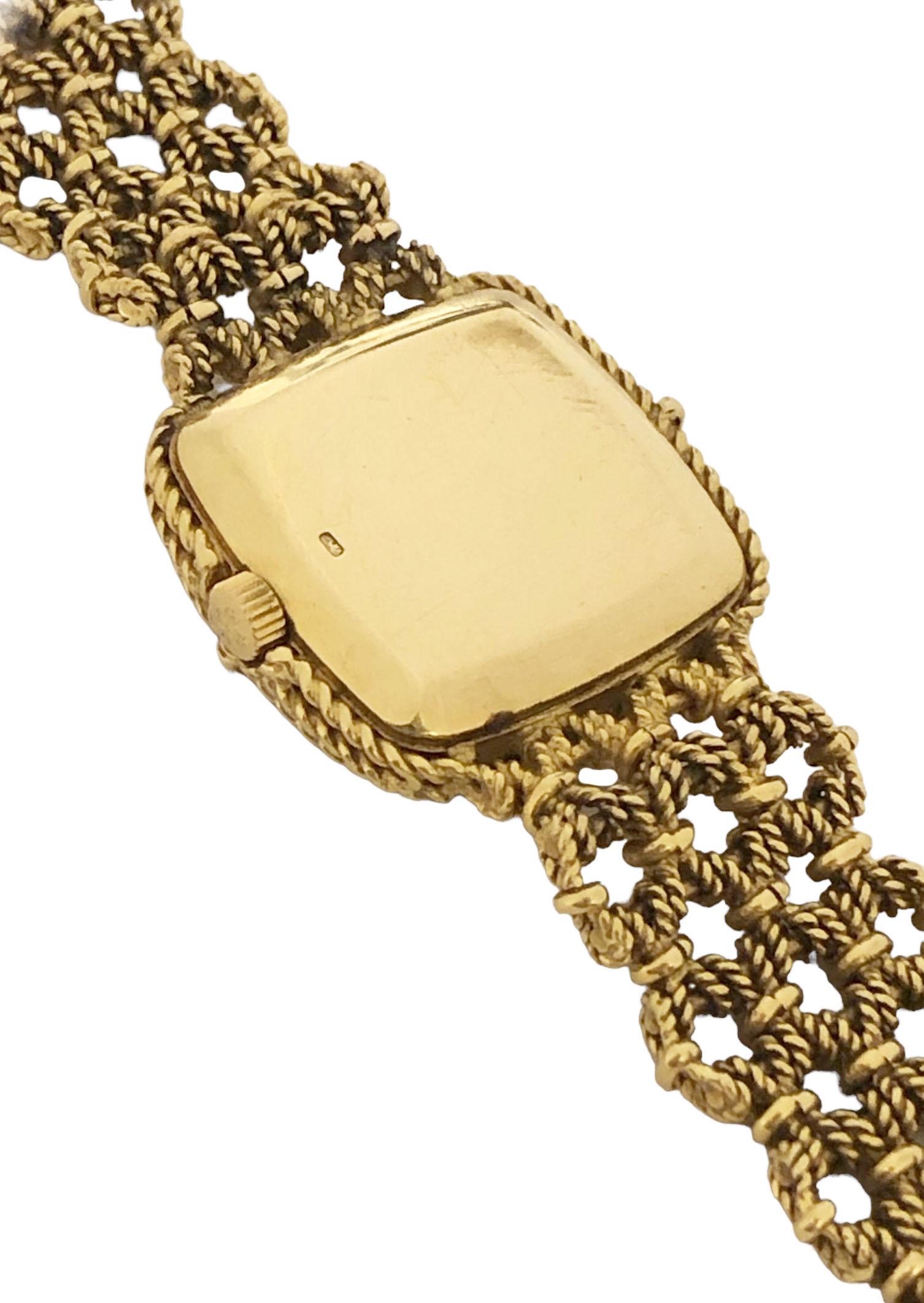 Patek Philippe Ref  4265 Gelbgold Damenarmbanduhr Armbanduhr im Zustand „Hervorragend“ im Angebot in Chicago, IL