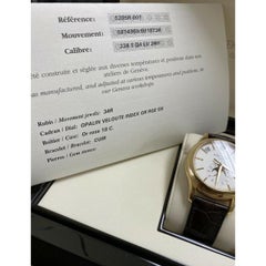 Patek Philippe Rose Gold 5205r-001 Annual Calendar Moon Phase Gmt Watch