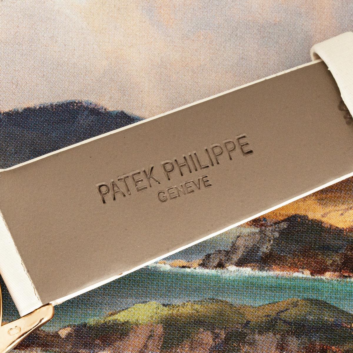 Patek Philippe Rose Gold Diamond Calatrava 4897R-010 For Sale 1