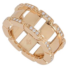 Patek Philippe Rose Gold Diamond Twenty-4 Ring 275.9748/1.R4.530