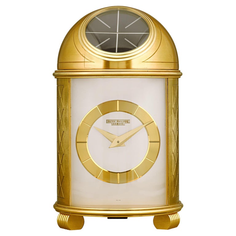 Patek Philippe Solar Dome Clock For Sale at 1stDibs