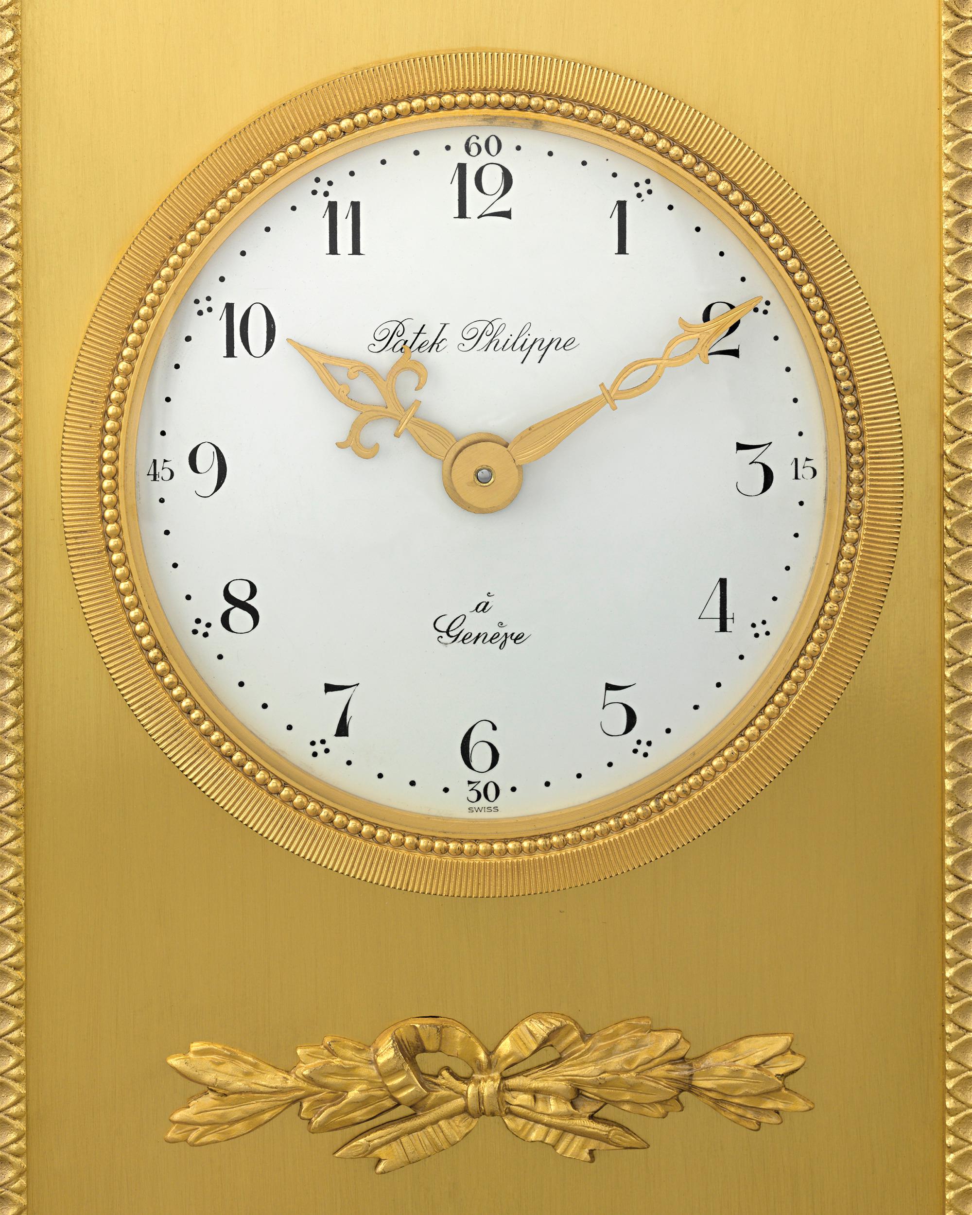 patek philippe table clock