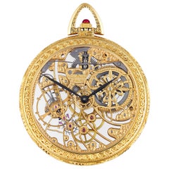 Montre de poche Patek Philippe Squelette