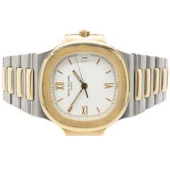 Patek Philippe Stainless Steel & 18 Karat Yellow Gold Nautilus 3800/001