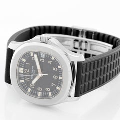 Patek Philippe Stainless Steel Black Dial Aquanaut Automatic Wristwatch Ref 5060