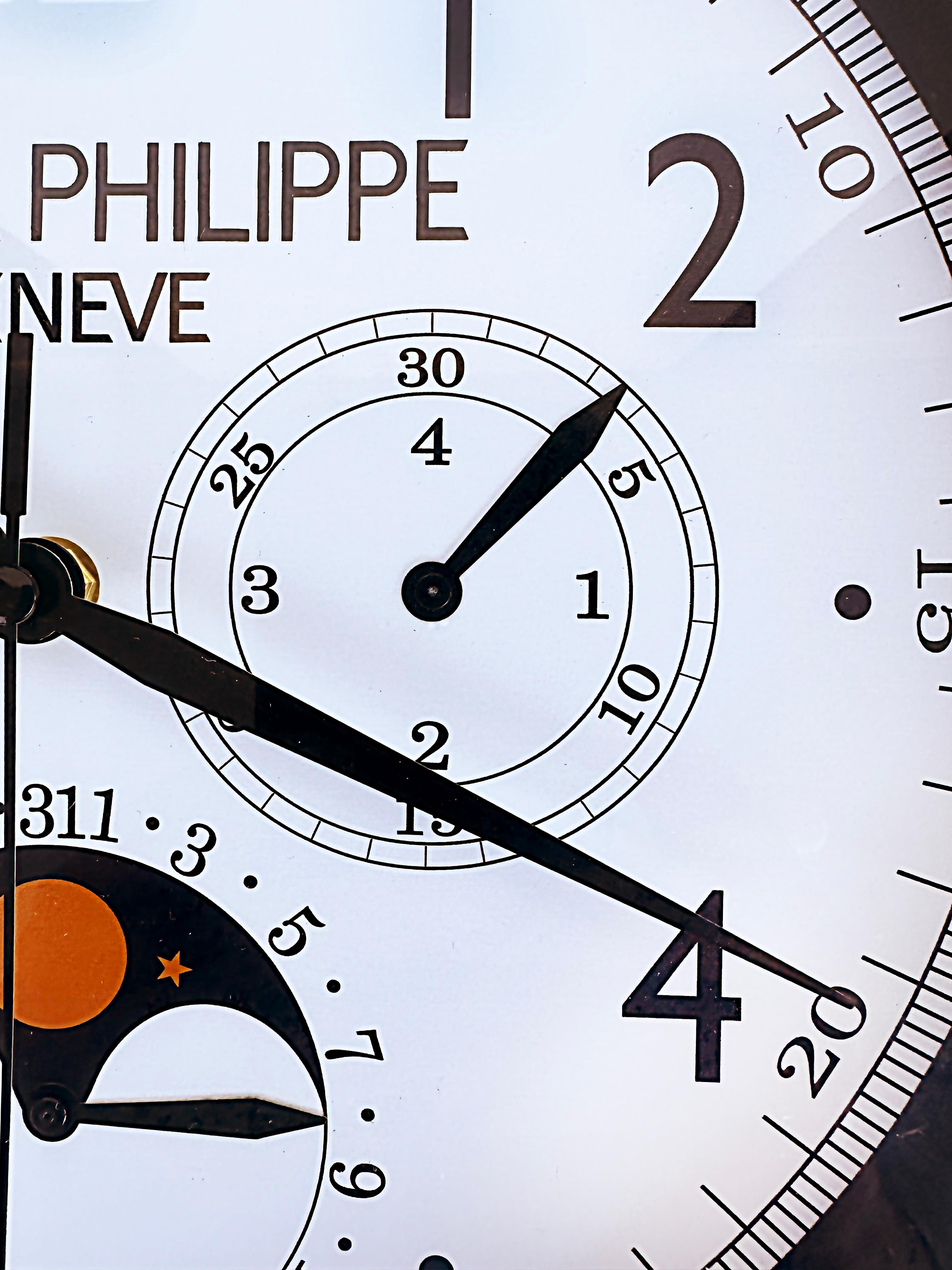 Modern Patek Philippe, Switzerland Dealer's Advertising Wall Clock