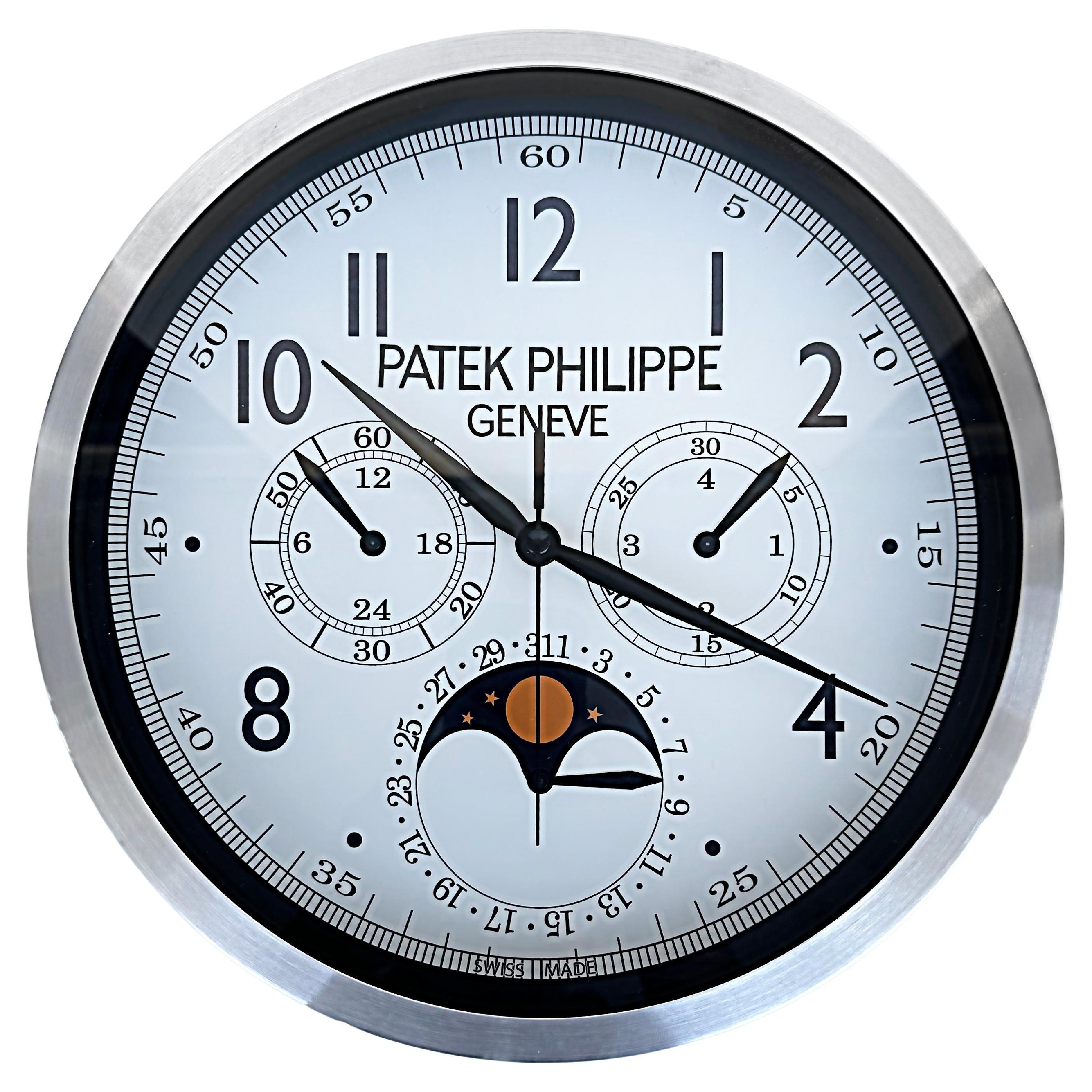 Patek Philippe, Switzerland Dealer's Advertising Wall Clock