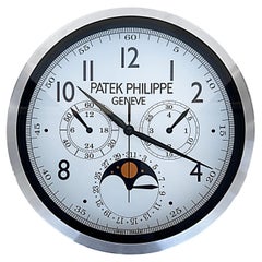 Horloge murale publicitaire Patek Philippe, Switzerland Dealer''s