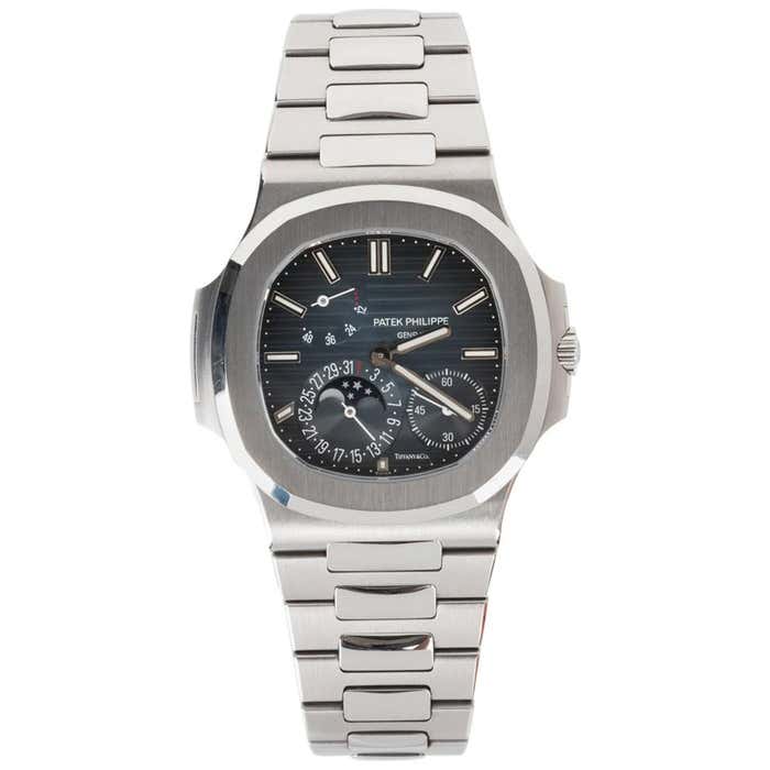 Patek Philippe Tiffany and Co. Nautilus 5712/1A Steel Watch Very Rare ...