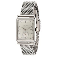 Patek Philippe Tiffany, Tiffany  Frühe Platin-Uhr im Art-déco-Tankstil,  Ungefähr 1930er Jahre
