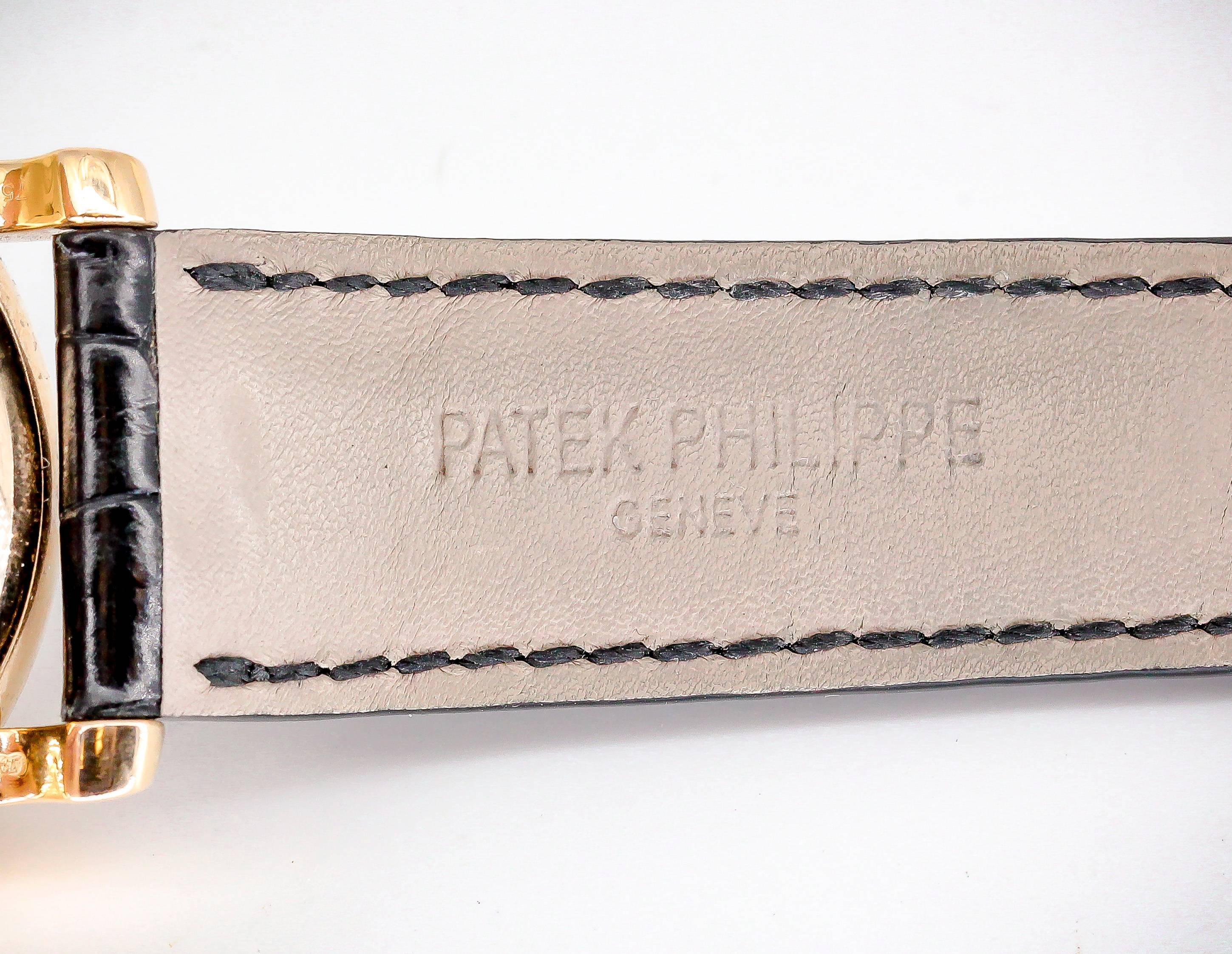 Patek Philippe Tiffany & Co. Rose Gold T150 Moonphase Automatic Wristwatch 3